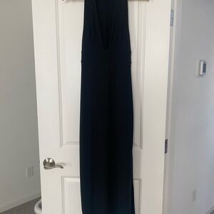 Sophisticated Black Midi Dress